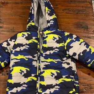 Boys Camo winter coat